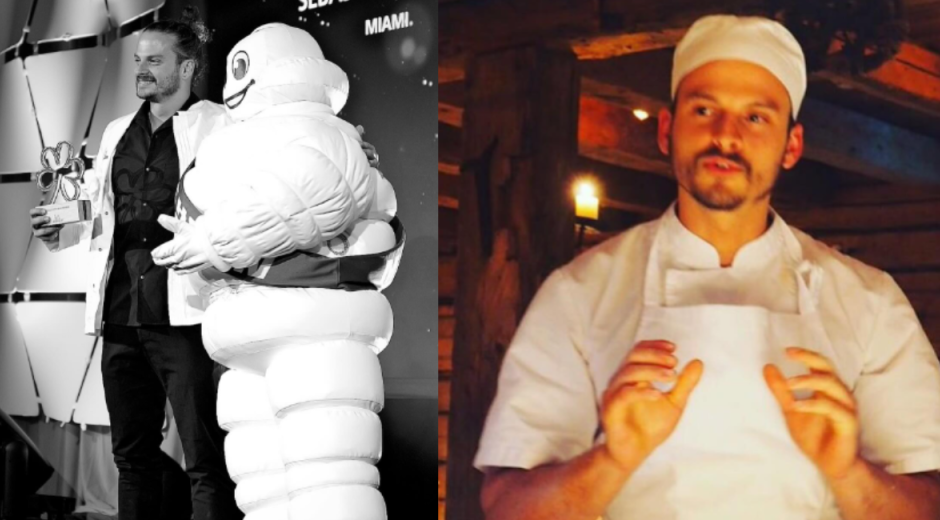 Foto: @sebas.vargas.c El samario Sebastián Vargas obtuvo tres estrellas Michelin