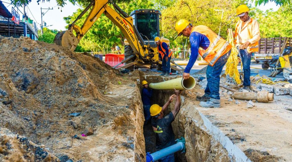 Cortesía Obras de reposición en El Cundí