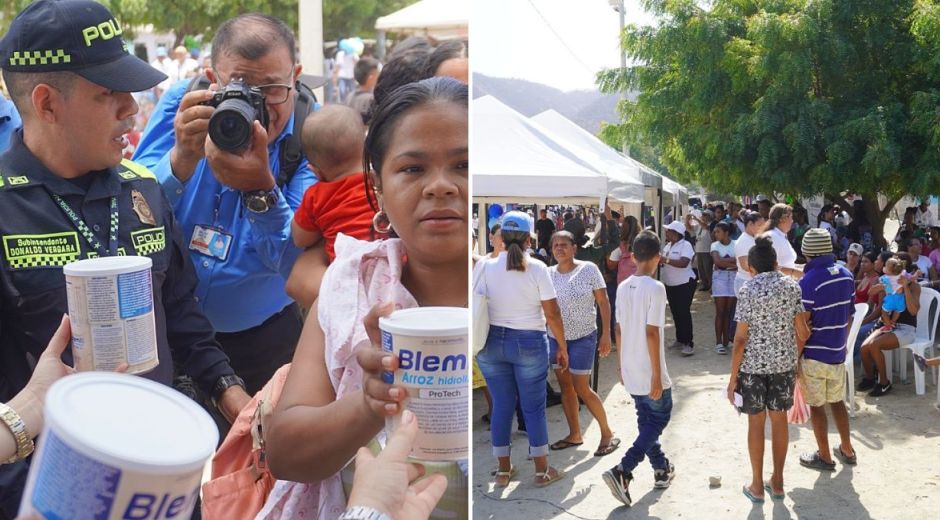 Alcaldía Jornada de Salud en el barrio Nacho Vives.