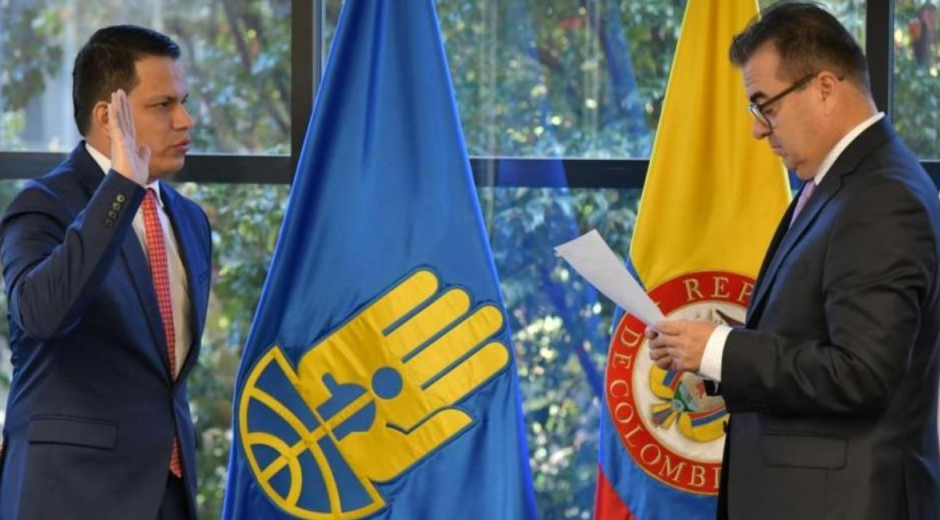 Foto: Ungrd El exsubdirector de la UNGRD, Sneyder Pinilla, y el exdirector de la entidad Olmedo López.