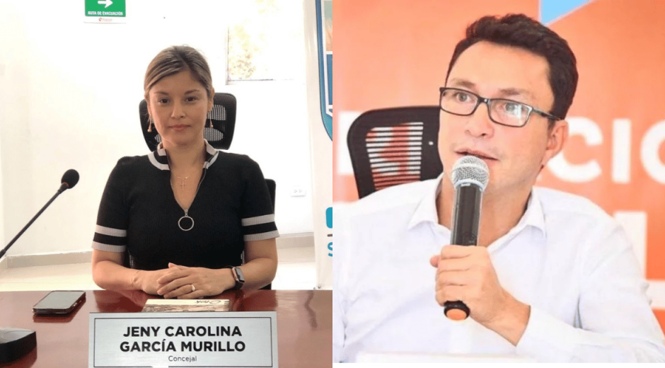 Carlos Caicedo Concejal Jeny García