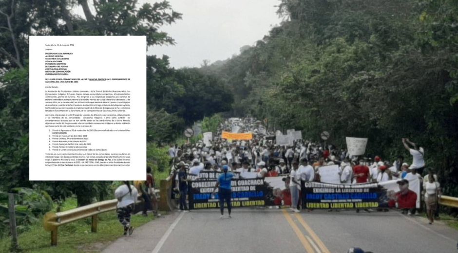 Cortesía La marcha se desarrollará sobre la Troncal del Caribe.