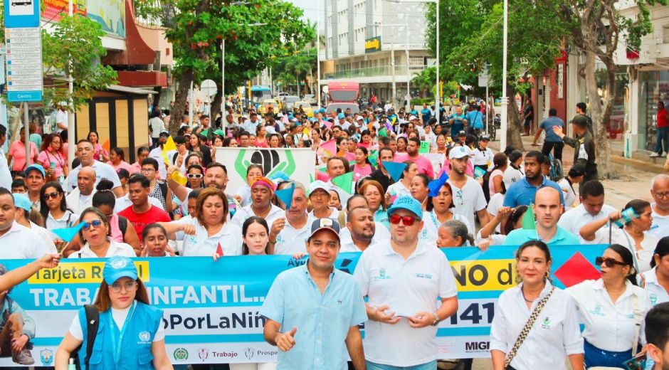 Cortesía La Secretaría de Promoción Social reafirmó su compromiso con la niñez samaria.