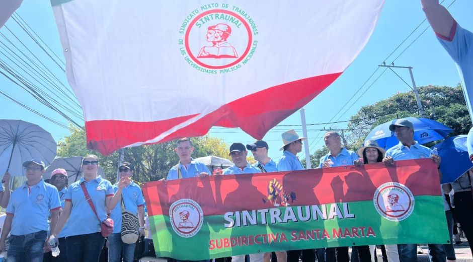 Cortesía Sintraunal Santa Marta