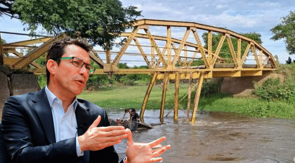 Culpan a la Ungrd por reconstrucción de puente que 'gestionó' Caicedo y nunca llegó