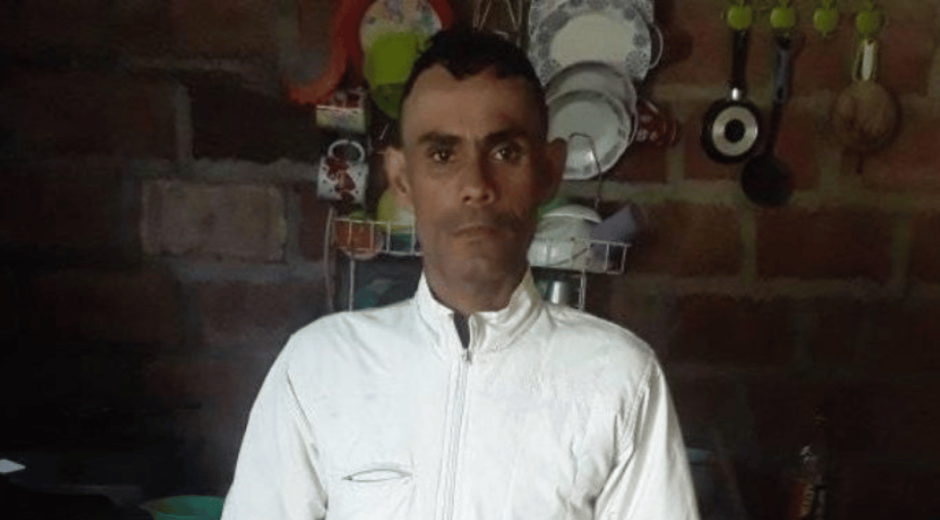 Víctima de la agresión Saúl Alberto Fajardo