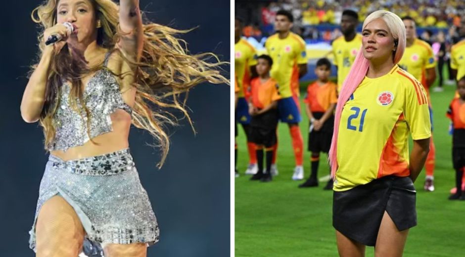 Seguimiento. Shakira y Karol G en la copa América 2024
