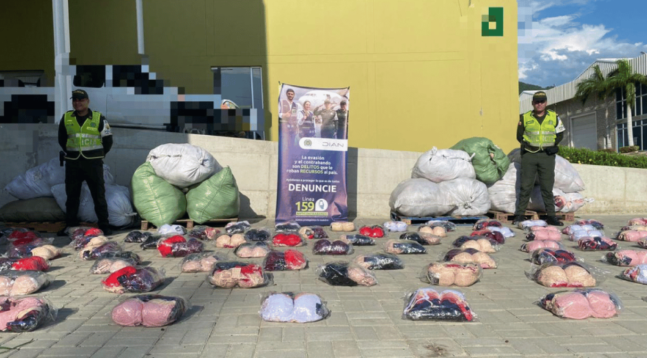 La Policía Fiscal y Aduanera Incautan mercancía de contrabando en Ciénaga avaluada en $315 millones