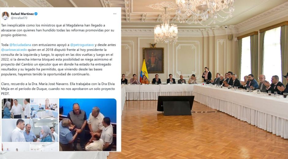 A través de X el mandatario expresó varias críticas contra el Presidente.