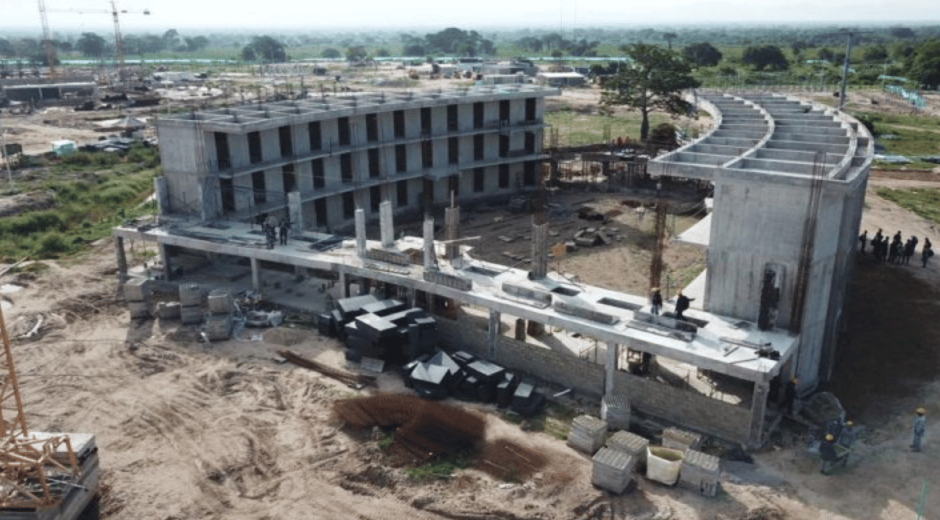 Construcción Cárcel de San Ángel 