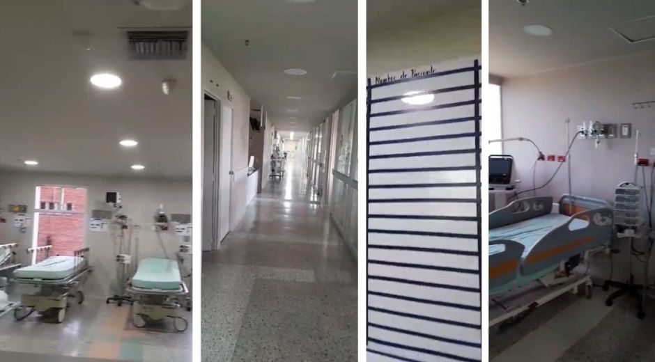 Seguimiento Vacío, así luce desde hace más de dos meses la unidad cardiológica, pese a la existencia de pacientes requiriendo atención.