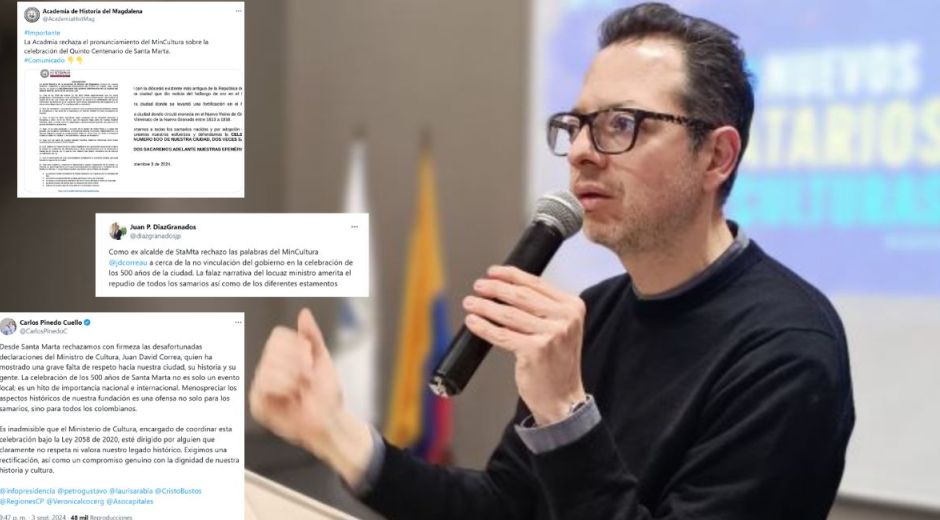 Cortesía Las declaraciones del Ministro no cayeron bien en distintos actores políticos.