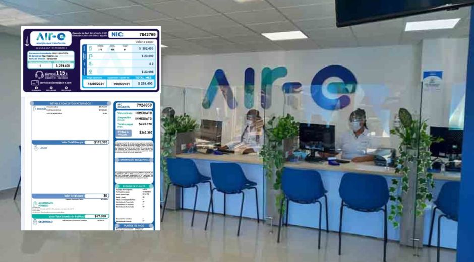 Cortesía Air-e fue intervenida por Superservicios.