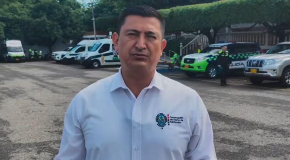 Gobernación de Norte de Santander. George Quintero, Secretario de Seguridad y Convivencia Ciudadana de Norte de Santander.