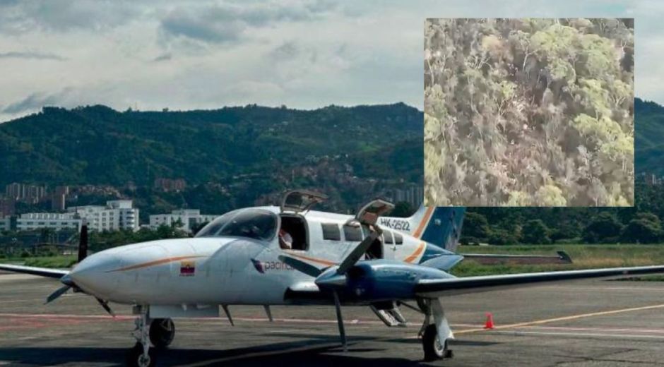 Cortesía Avioneta accidentada