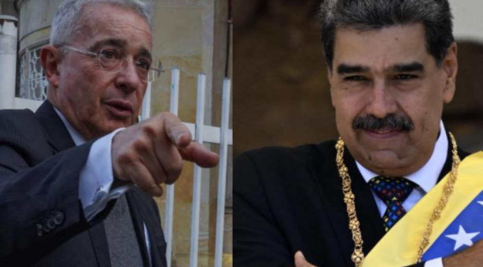 Seguimiento. Álvaro Uribe y Nicolás maduro.