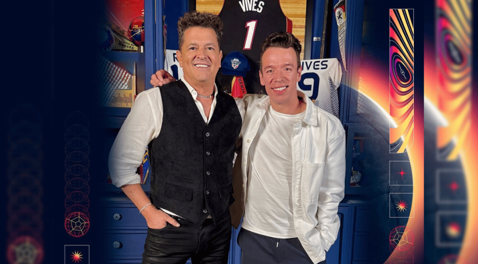 Cortesía Carlos Vives y Rigoberto Urán