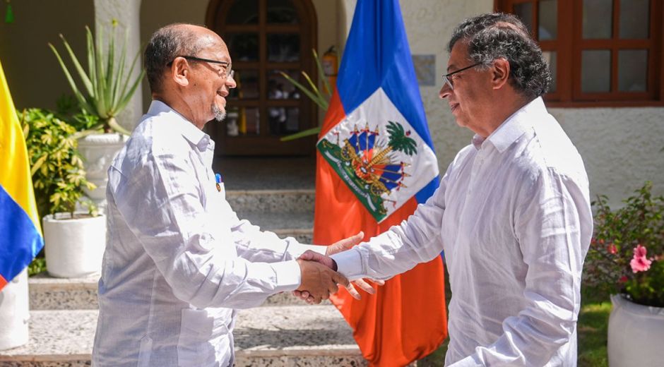 Cortesía Presidente Petro en Haití