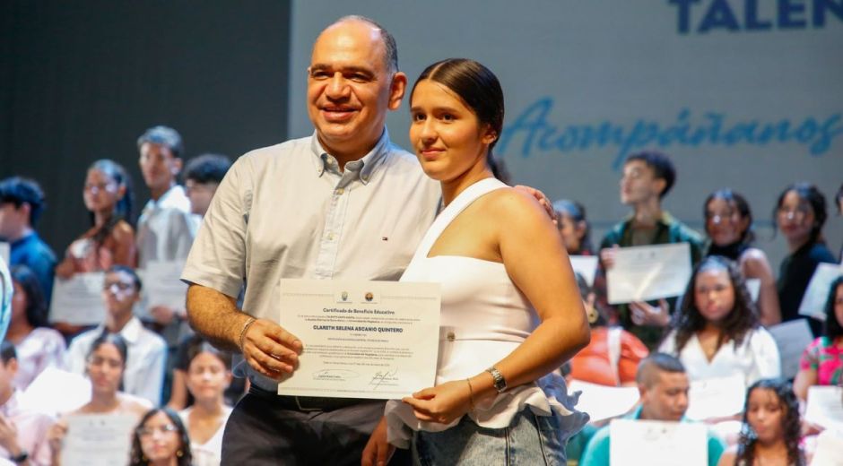 Beneficiarios del programa Talento Santa Marta