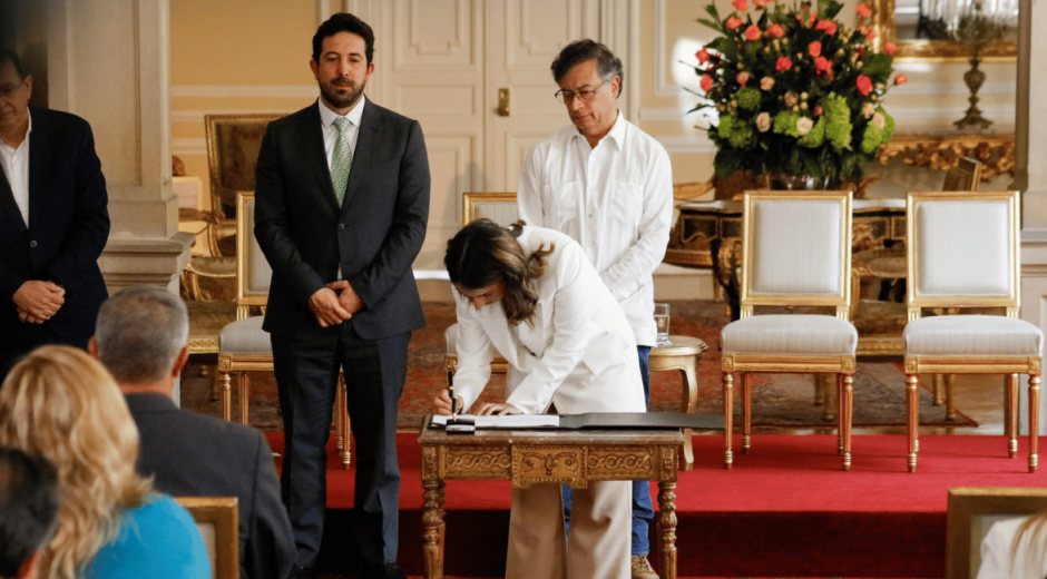 Cortesía Toma de posesión Laura Sarabia