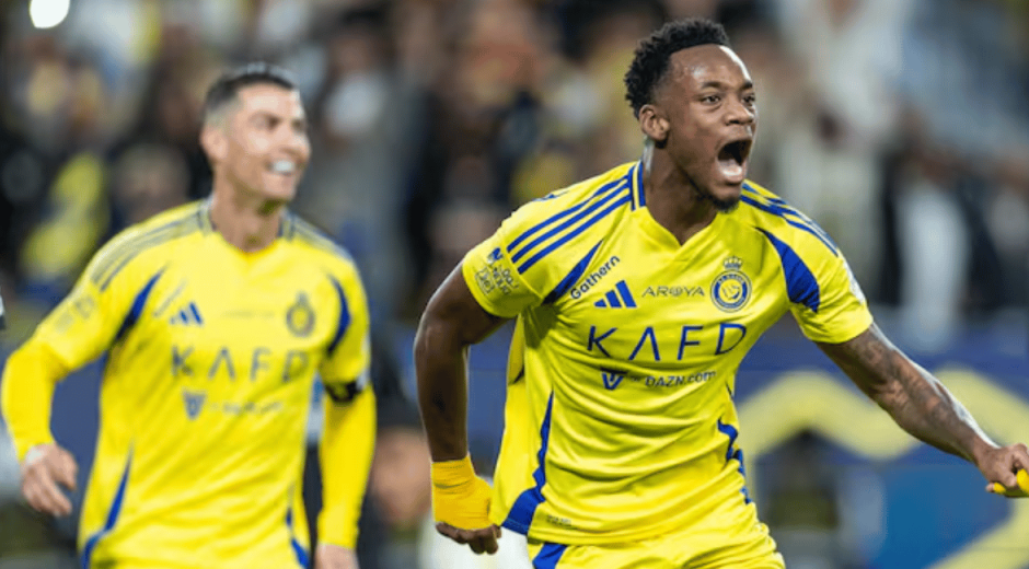 Cortesía Jhon Jáder Durán brilla con doblete en la victoria del Al-Nassr