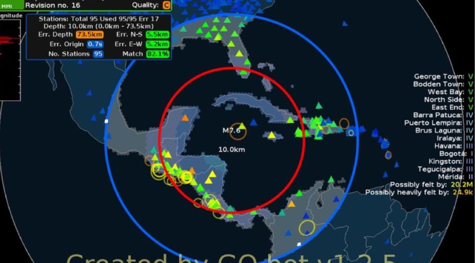 Cortesía Alerta de tsunami