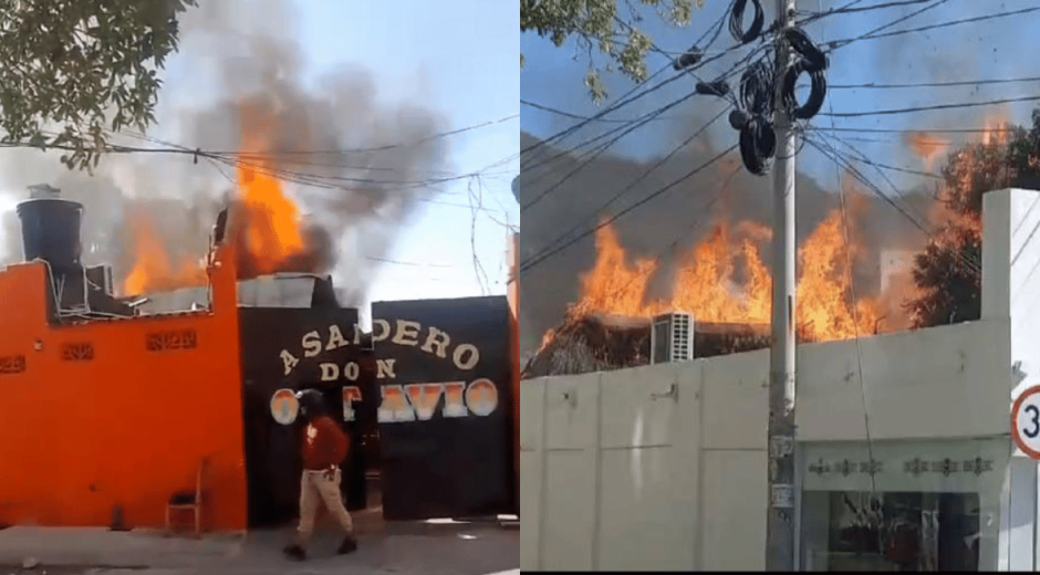 Incendio Donde Octavio