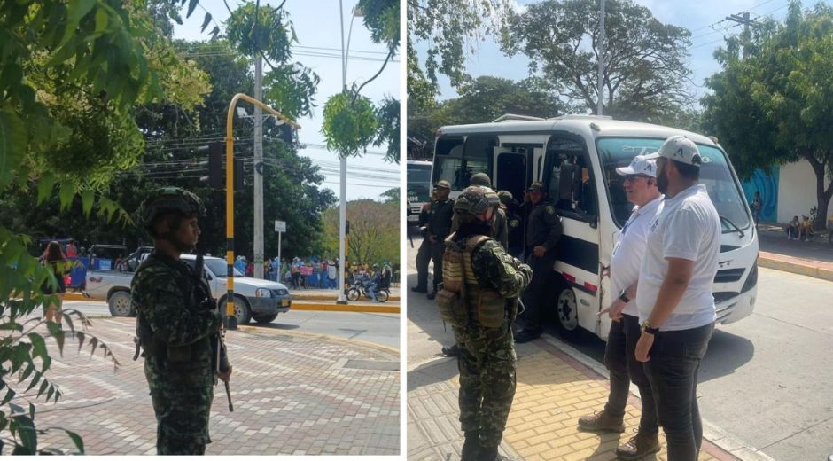 Operativos en Santa Marta.