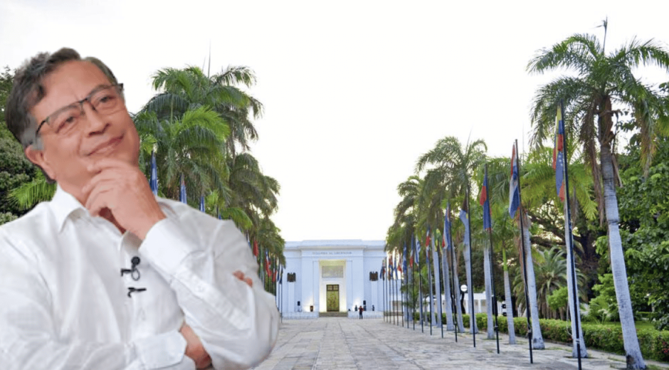 Cortesía Petro entregaría parte de la Quinta de San Pedro a comunidades indígenas