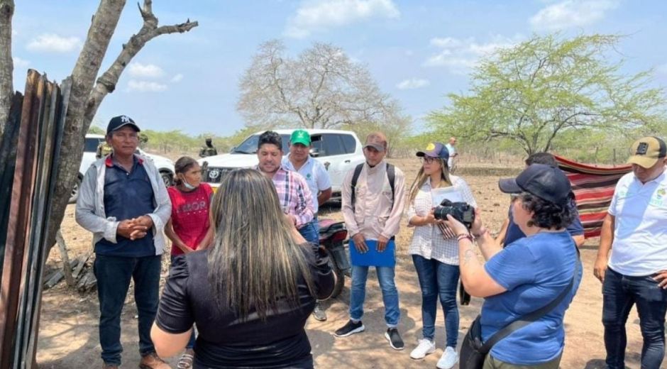 Cortesía Entrega de predios a víctimas.
