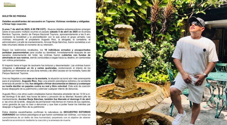 Cortesía El establecimiento dio una larga explicación de lo sucedido.
