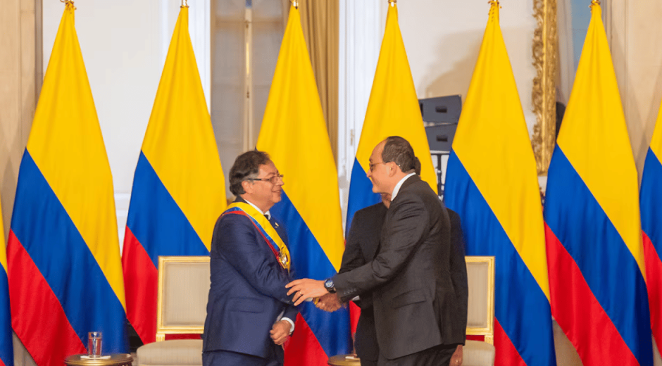 Semana Presidente Gustavo Petro y magistrado Vladimir Fernández