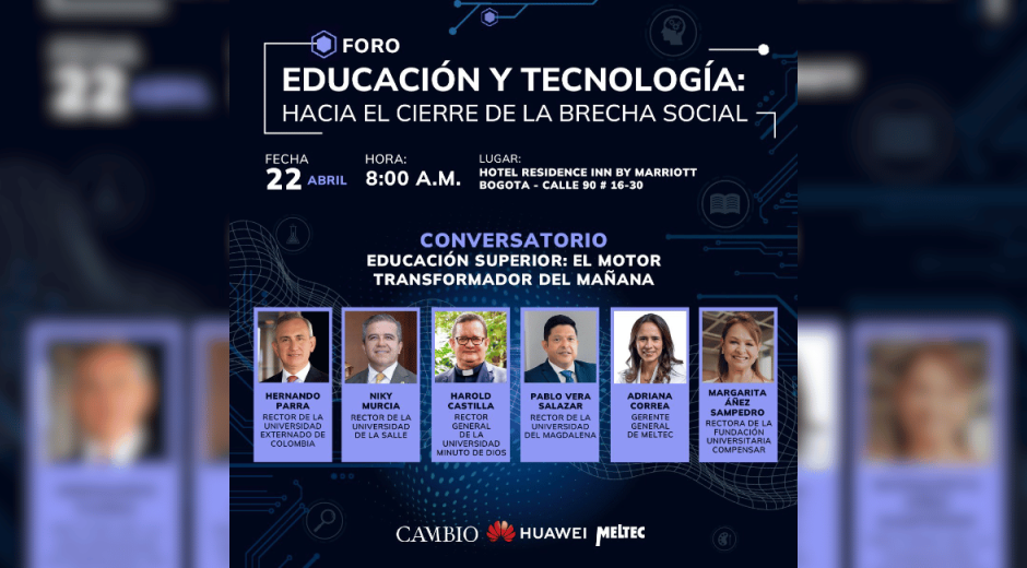 Rector de Unimagdalena participará en foro nacional sobre educación y tecnología en Bogotá