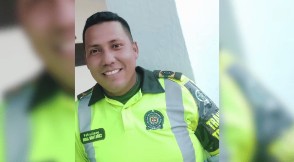 Subintendente asesinado Ronald Andrés Montañez