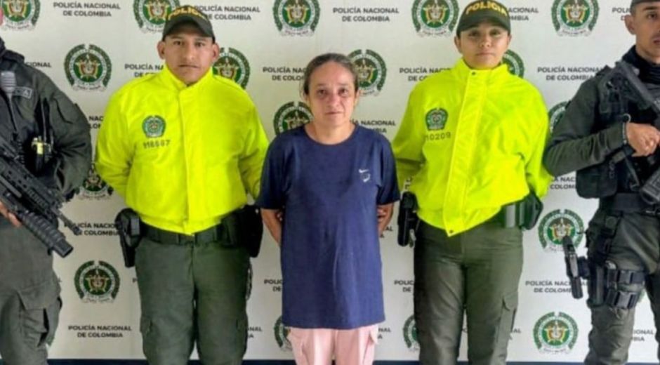 Capturada por las autoridades.