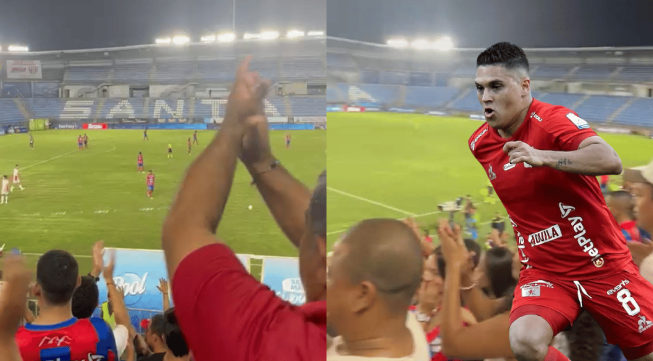 Tras 19 partidos sin ganar, los samarios aplaudieron el golazo de Juanfer Quintero