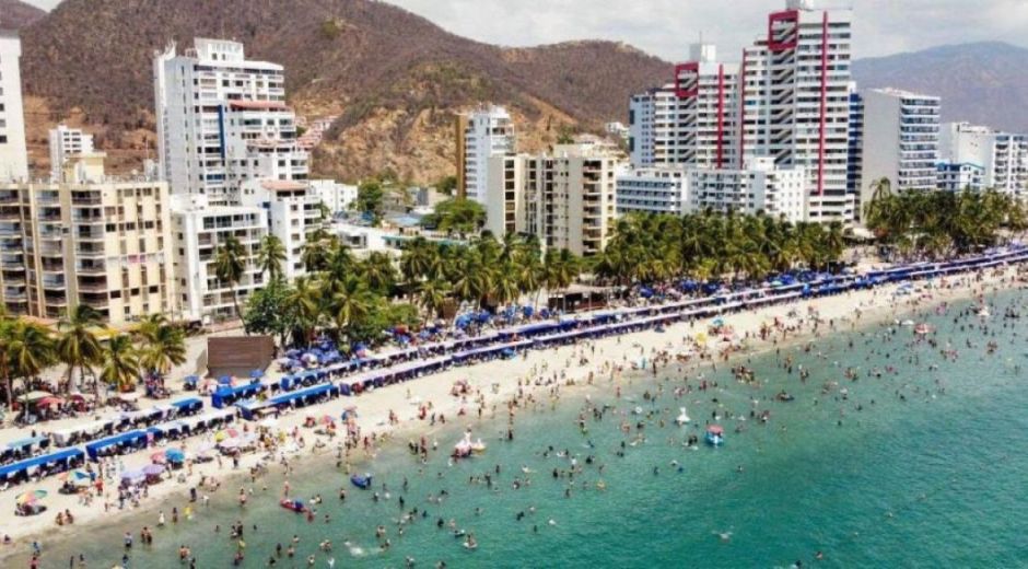 El Rodadero, Santa Marta.