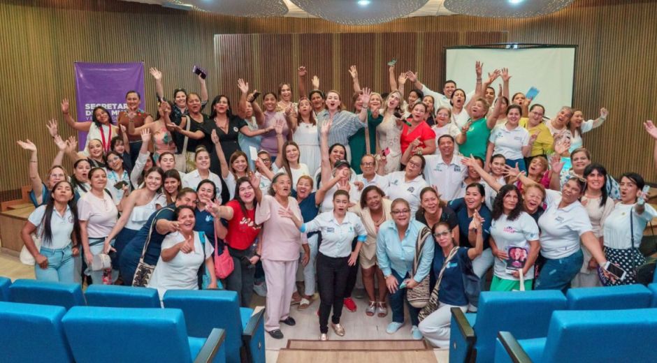Mujeres que participaron de este espacio de empoderamiento.