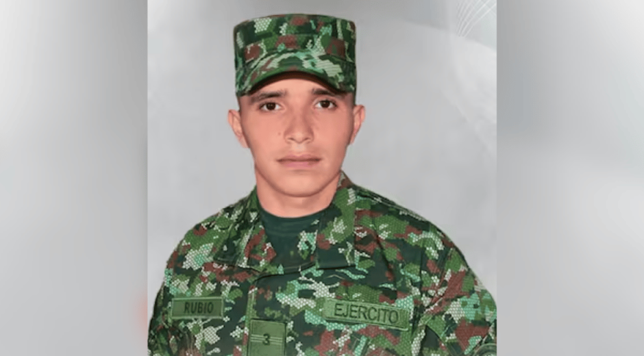 Cortesía Soldado profesional Diego Rubio Ríos