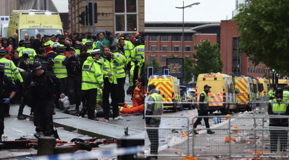 Celebración del Liverpool terminó en tragedia: Un hombre atropelló a multitud de hinchas