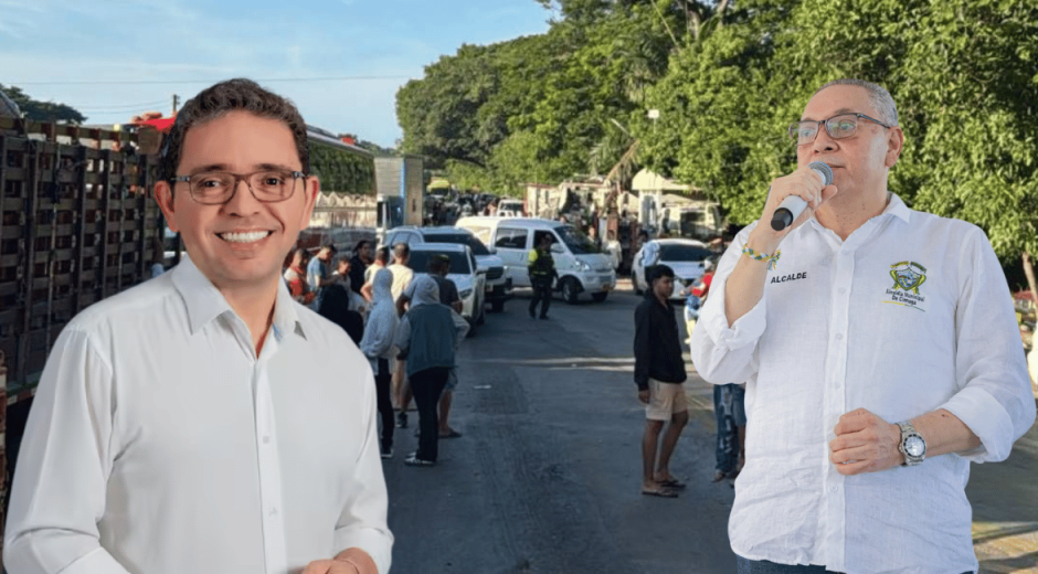 Cortesía “Populismo”: alcalde de Ciénaga cuestiona propuestas de Martínez ante bloqueo en Zona Bananera