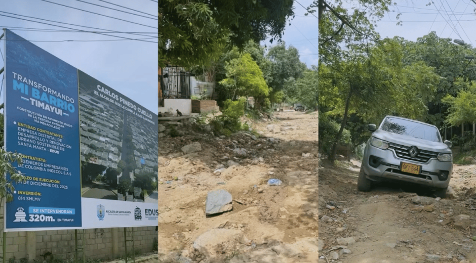 Tras 22 años de espera, inicia pavimentación de la ‘calle canal’ en Timayui