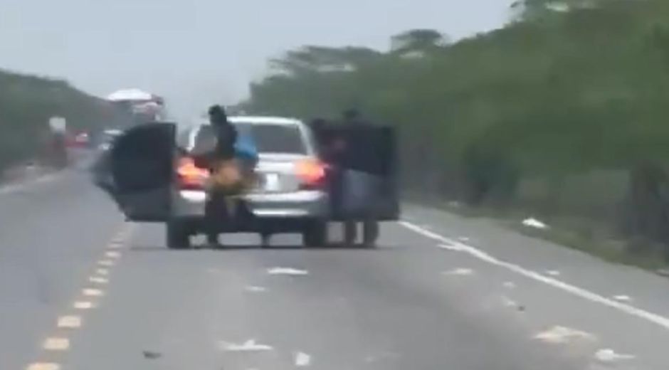 Atraco en vías de La Guajira