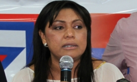 Oneida Pinto, exgobernadora de La Guajira. 