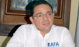 Rafael Alejandro Martínez, alcalde de Santa Marta.