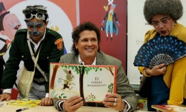 Carlos Vives en la feria del Libro de Bogotá
