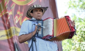 Archivo Navín López Araujo, representante samario en el Festival Vallenato.