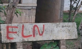 El mensaje alusivo al ELN en zona rural de El Banco alertó a los pobladores.
