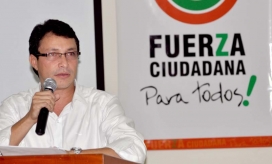 Carlos Caicedo, recibió una notificación del CNE en la que se le informa que se abrió una indagación preliminar en su contra y también de su movimiento, Fuerza Ciudadana. 