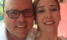 La Fiscal, Hilda Yaneth Niño, junto a su esposo Gustavo Adolfo Calero Vargas, capturados por el CTI. 